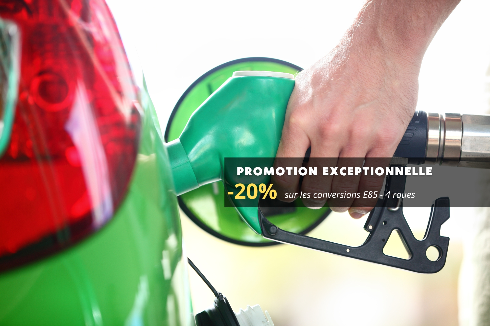 Vone Racing Montpellier - promo conversion bio ethanol